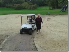 I think I'll just park my buggy in this bunker...